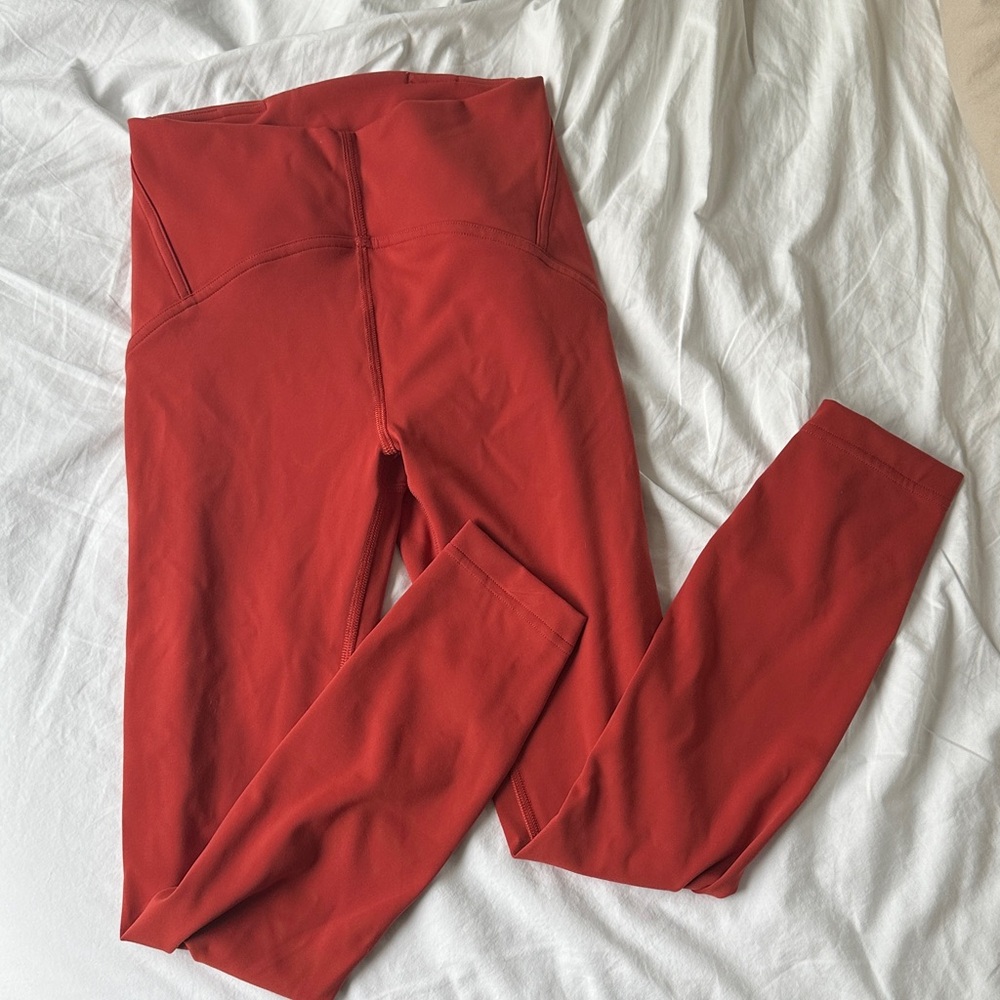 Lululemon Leggings — Red